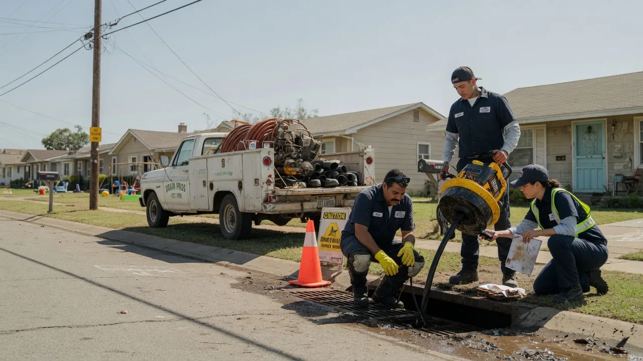 Drain Cleaning in Banquete, TX near me